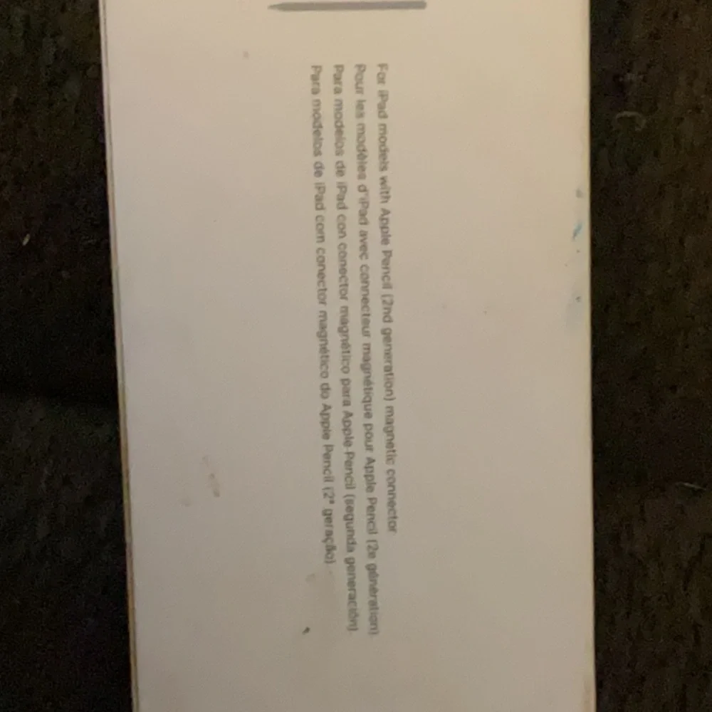 2nd gen Apple Pencil never used I bought the wrong one and lost the receipt